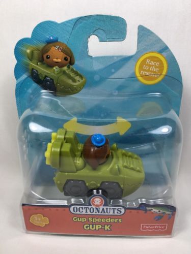 Octonauts Gup Speeders Gup-K Sauci Miniature Rolling Car Fisher Price New