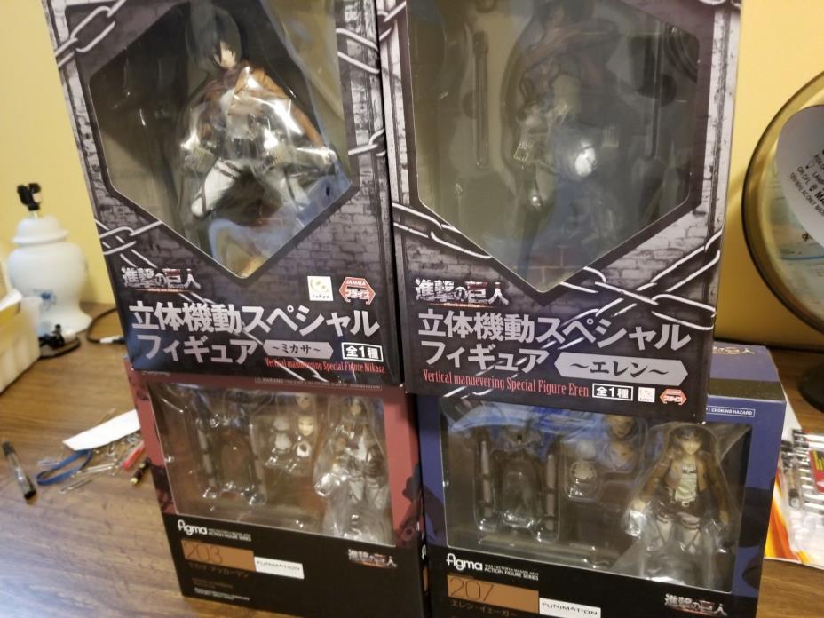 Attack on Titan Figure Collection Lot
