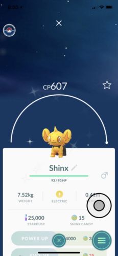 Pokemon Go Trade SHINY SHINX! (Read description)