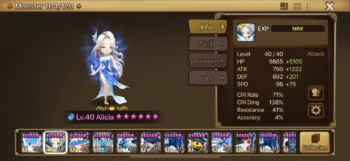 Summoners War Global End Game Account