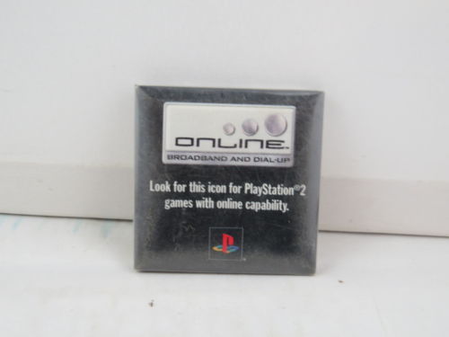 Playstation 2 Promo Pin - Online Gaming with Interent - Staff Promo Pin