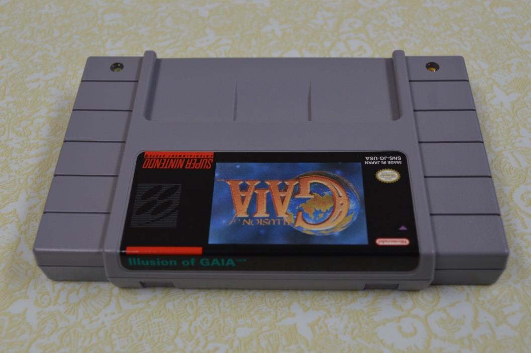 illusion of Gaia  SNES Super Nintendo GAME.... save on combine shipping