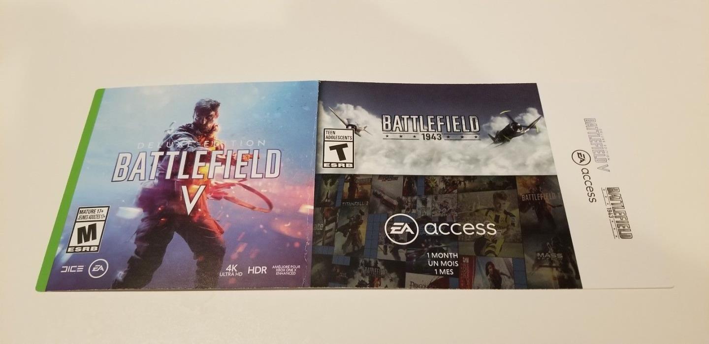 Battlefield V 5 Deluxe Edition + 1943 + 1 mth EA Access - XBOX ONE