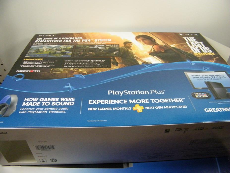 Ps4 EMPTY Box with packaging Only The Last of Us