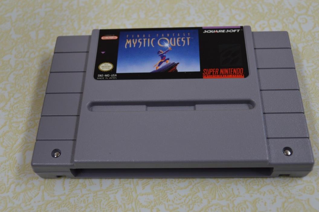 Final Fantasy Mystic Quest SNES Super Nintendo GAME.... save on combine shipping