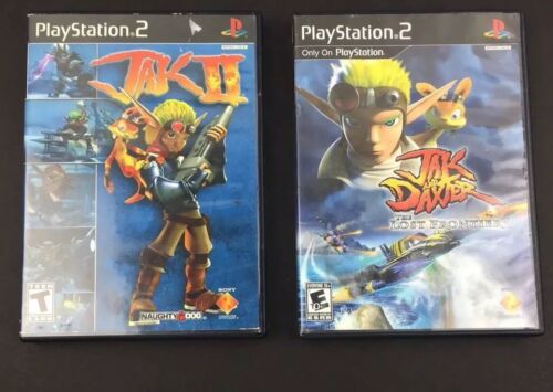 Jak 2 / Jak Daxter lost Frontier PlayStation 2/ps2 Game Lot Rare