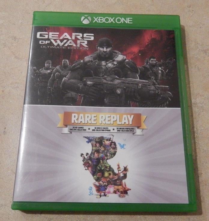 Gears of War Ultimate Edtion and Rare Replay Xbox One ***WITH ANYA DLC CODE ***