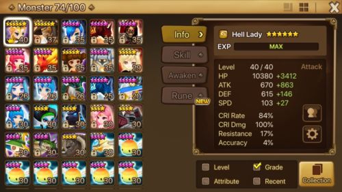 summoners war account