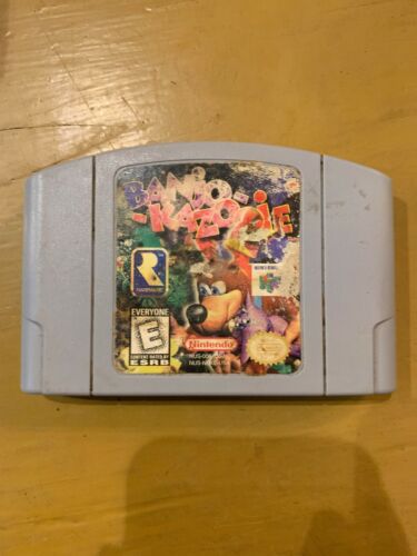 Vintage Banjo-Kazooie Nintendo 64 N64 Video Game Cartridge Tested Working