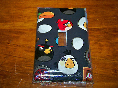 ANGRY BIRDS LIGHT SWITCH PLATE