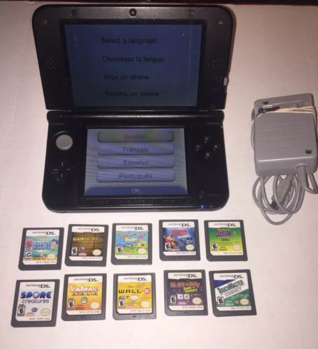 Nintendo 3DS and Multiple Game Lot bundle Classic 100% Working