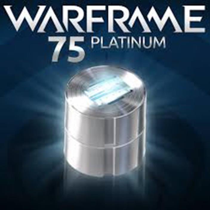 Warframe 75 Platinum Xbox One DLC Code