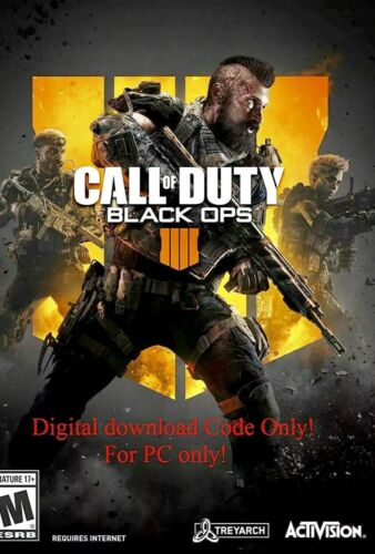 Call of Duty: Black Ops 4 (PC 2018) Code - Not Physical Copy (Exp May 30th)