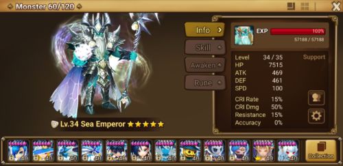 Summoners War Global Dual LD Account Pontos And Eleanor w/ 30+ Devilmon!