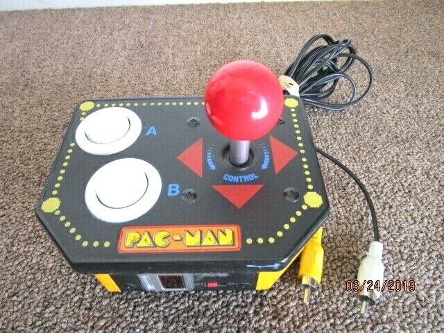 JAKKS PACIFIC PAC MAN CONTROLLER TV Games Tested Powers Up