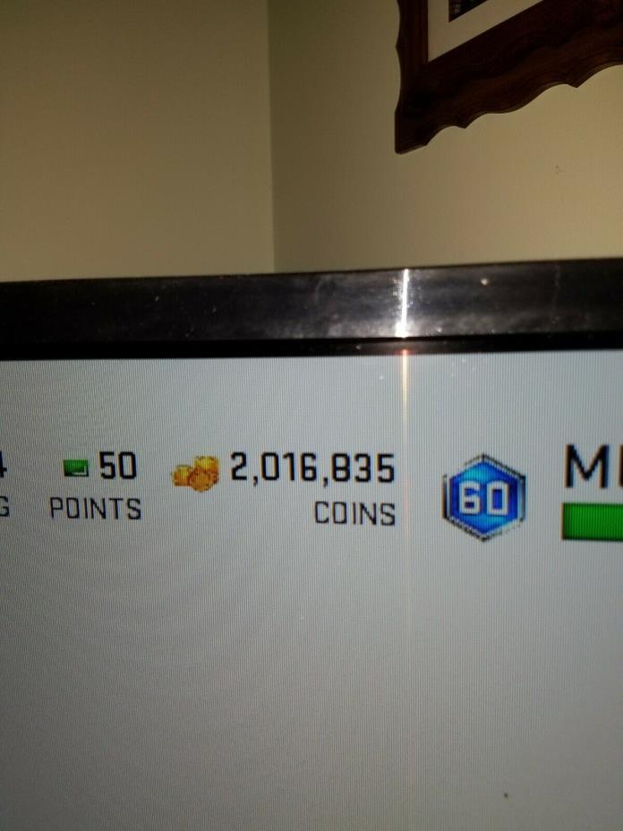 madden 19 mut coins w/paperclip 2,000,000 on ps4 (tax not included)