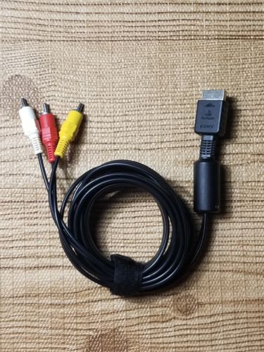 Slim PS1 PlayStation 1 Hookup AV Connection Cords Video Game Console AV cord