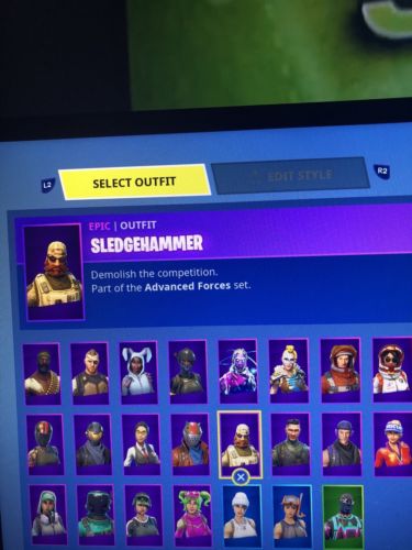 Epic Account With Galaxy Skin And 8,000 V Bucks