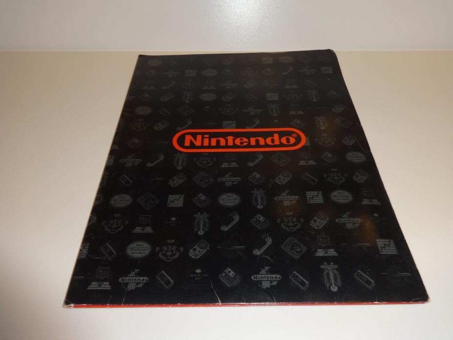 Nintendo SNES N64 Mario RPG Mario 64 PRESS KIT Sign Display Book Binder Folder
