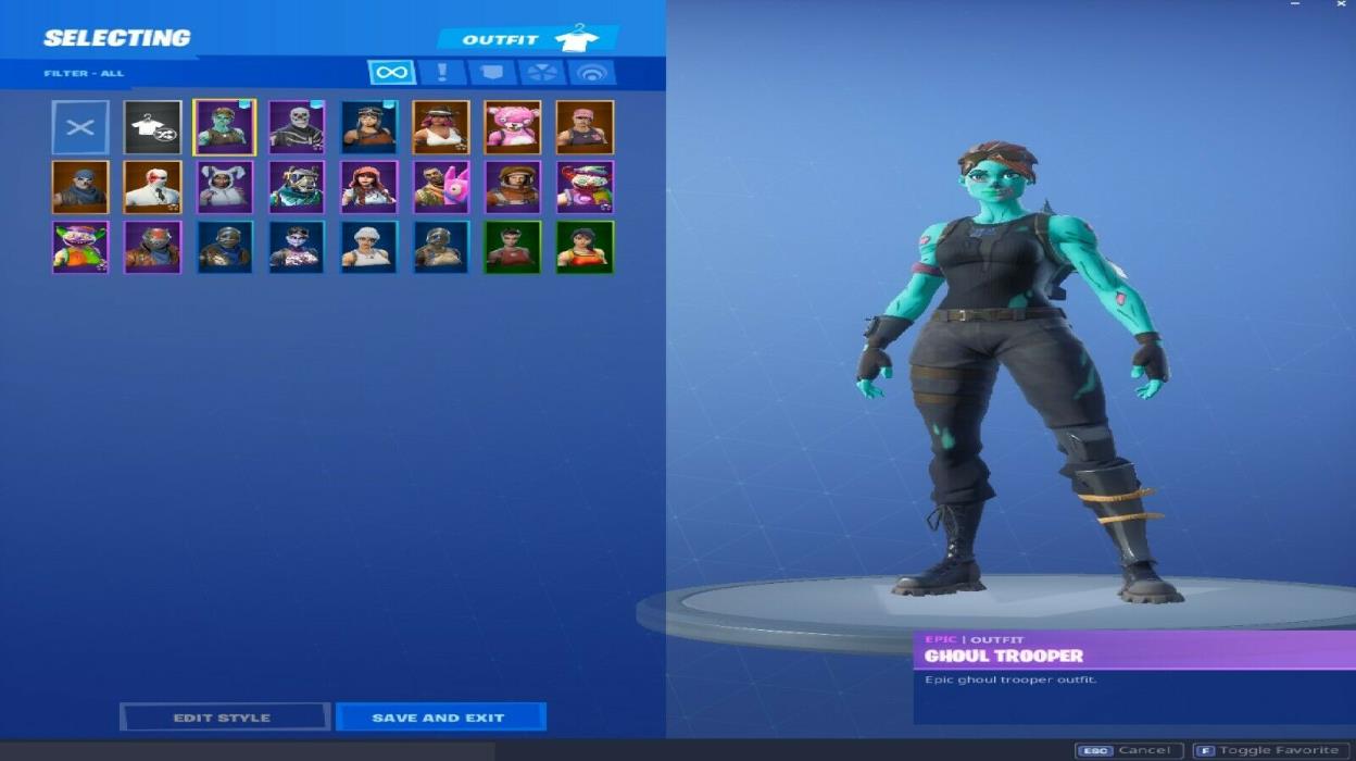 OG FORTNITE ACCOUNT RENEGADE GHOUL PURPLE SKULL FULL ACCESS (HAS STW)