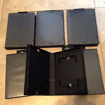 Lot 6 NEW Sega Genesis Empty Replacement Game Cases Blank Clamshell USA seller