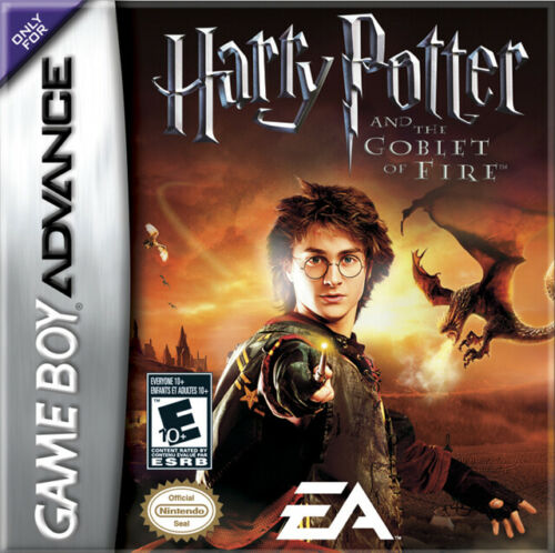 HARRY POTTER AND THE GOBLET OF FIRE GAMEBOY ADVANCE GAME GBA