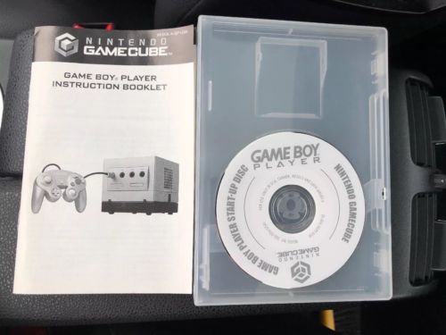 Nintendo Gamecube Game-Boy Player Start-Up Disc, Instruction Booklet, Case MINT