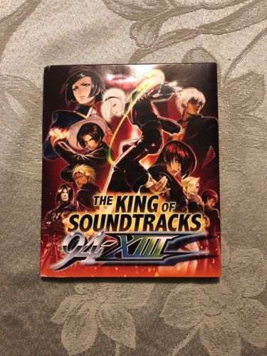The King of Fighters Soundtracks 94 - XIII 4 CD Set (Atlus, SNK Playmore) RARE