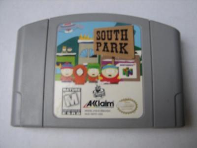 Nintendo 64 original South Park game cartridge only 1997 works great!