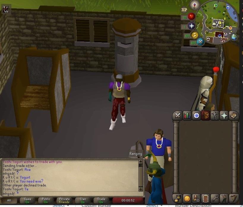(no email set)old school runescape 10 hp dark bow pure $20(includes 10+ member)