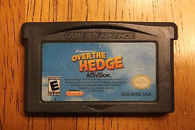 GAMEBOY ADVANCE GBA Over the Hedge Nintendo AcTiVision Video Game Cartridge