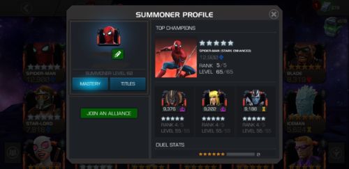 Mcoc act 5 100% 1 path of LOL done