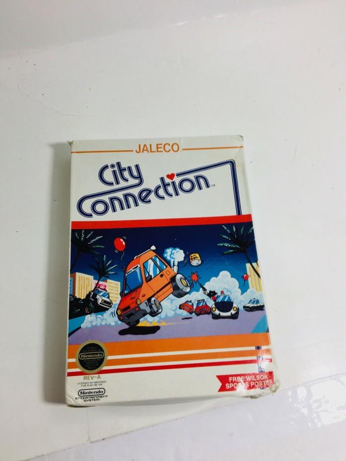 CITY CONNECTION NES NINTENDO GAME