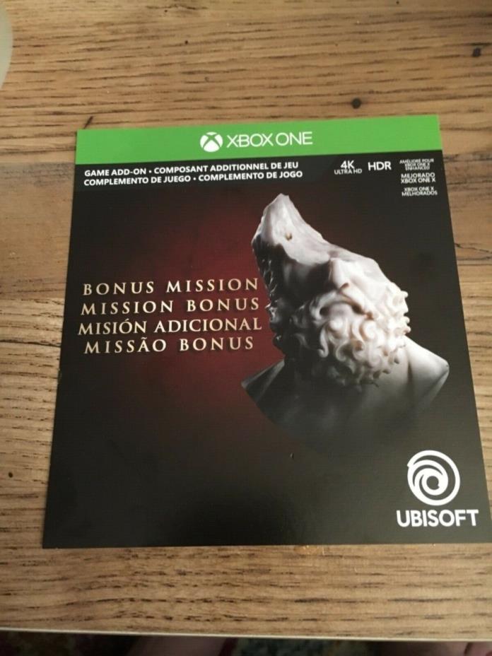 Assassin's Creed Odyssey: Blind King DLC Code (XBOX One)  NO DISC / CASE