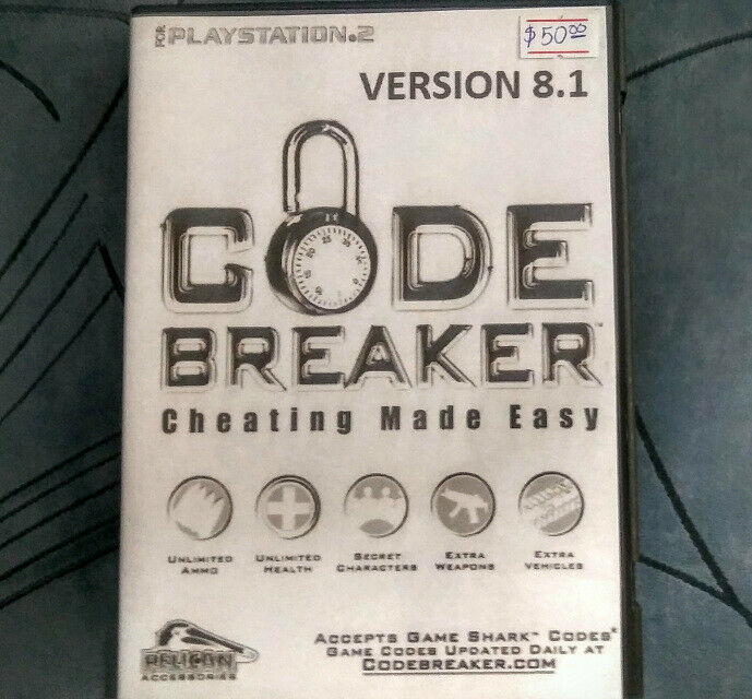 Codebreaker 8.1 Cheating Made Easy (Sony Playstation 2)