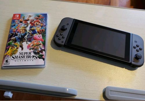 Nintendo Switch With Super Smash Bros Ultimate