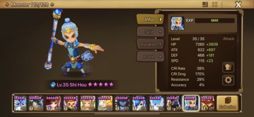 Summoners War Global Account / 4 NAT 5 / Can Conplete Toa100 Gb10 And Db10