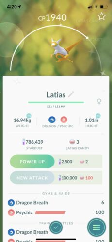 Pokemon Go Shiny Latias GUARANTEED