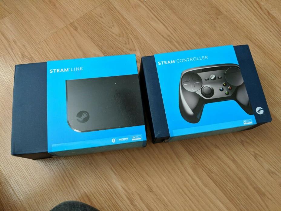 Steam Link + Steam Controller Both Complete in Box