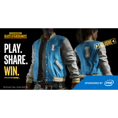 PUBG INTEL Jacket Playerunknown’s Battlegrounds EXCLUSIVE Skin