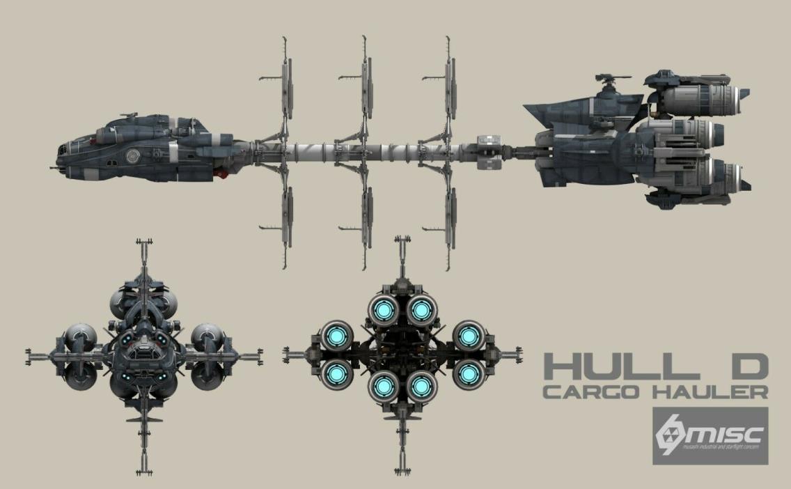 Star citizen Hull D CCU'd