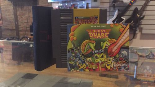 NES Konami Bucky O Hare Authentic With Manual RARE!