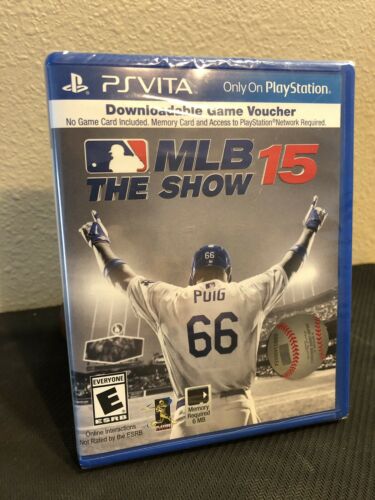 MLB 15: The Show (PS Vita) Rare out of print DLC SEALED NEW (NO Game Cart)