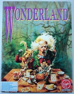 1990 Virgin Mastertronic Wonderland Computer Game - 3.5