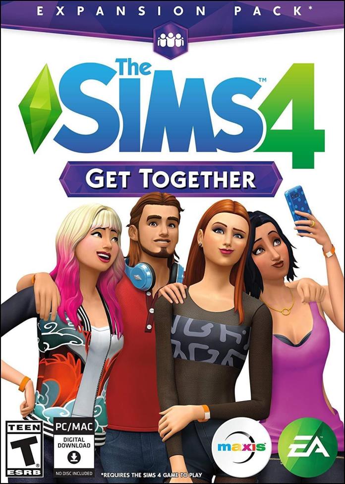 The Sims 4 Get Together - origin code