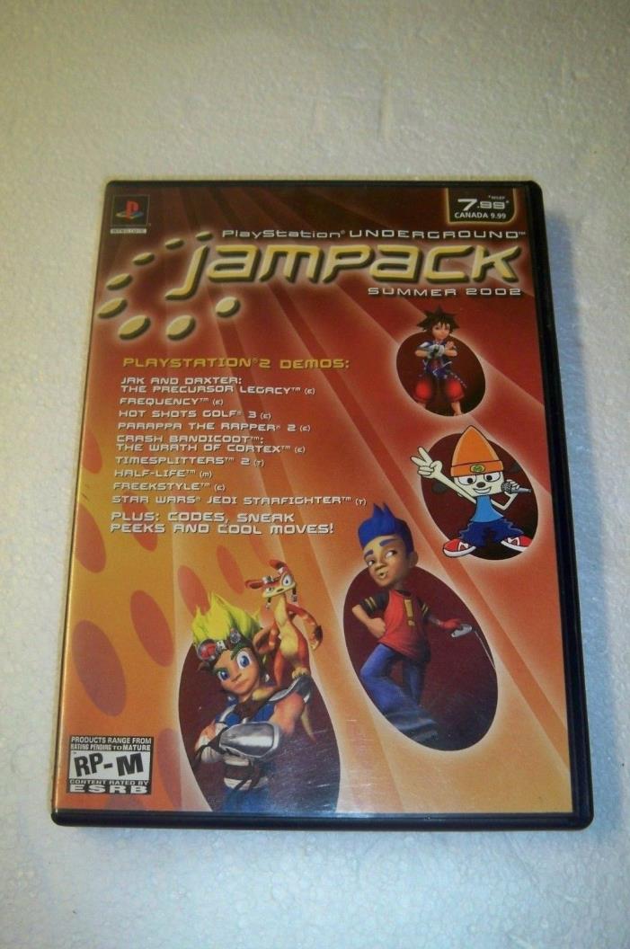 PS2 Jampack Summer 2002 video game