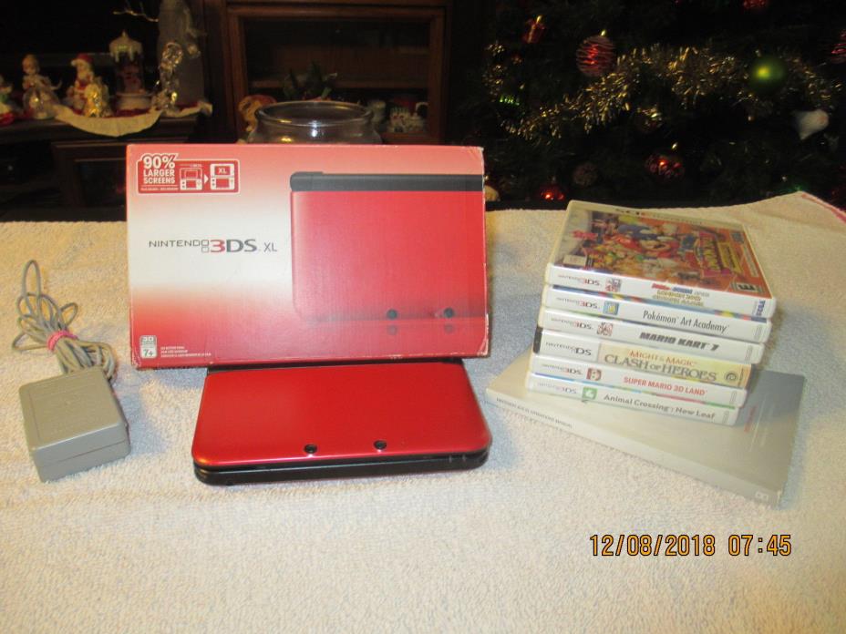 Nintendo  3DS XL Game System & Games Bundle, very gently used