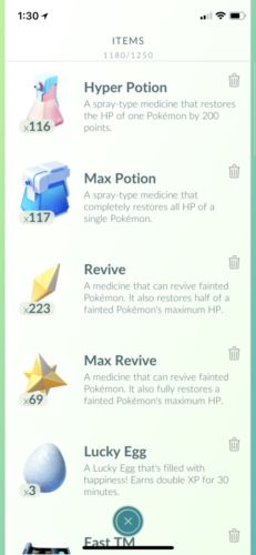 Pokemon Go | Full Bag Refill Farm