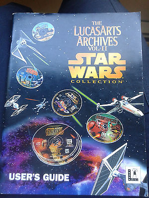 LucasArts Archives(Volume II) Star Wars Collection Manual Booklet Guide ONLY