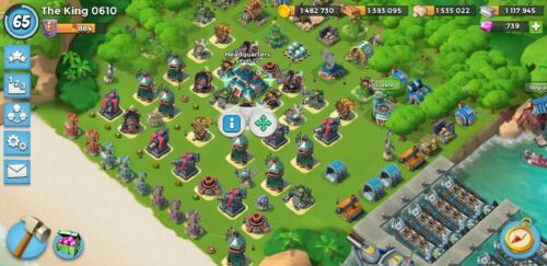 Boom Beach Mobile Game Account